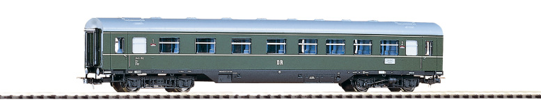 PIKO 53241 - H0 - Modernisierungswagen 1./2. Kl. AB4ge der DR; Ep. III - mit Schürze